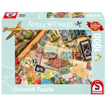 Puzzle 1000 Aimee Stewart, Wspomnienia z podróży